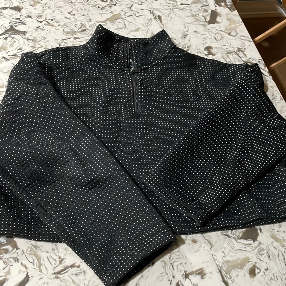 Women’s Nike 3/4 Zip Crop Sweater